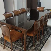 میز نهارخوری هشت نفره