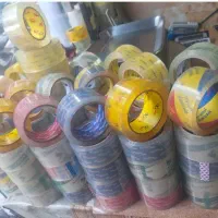 حبابدار و چسب و کارتن و سلفون و نایلون ضخیم و فوم