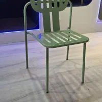 صندلی تمام فلزی کافیشاپ رستوران فسفود تراس فضاباز|میز و صندلی غذاخوری|باقرشهر, |دیوار