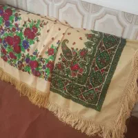 روسری ترکمنی پشم اصل وعالی