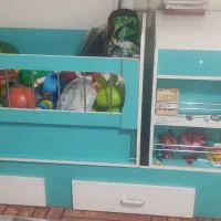 سرویس کامل تخت و کمد کودک|اسباب و اثاث بچه|تهران, افسریه جنوبی|دیوار