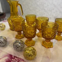 پارچ و لیوان ایتالیایی اصل|کلکسیون اشیاء عتیقه|پردیس, فاز ۱۱|دیوار