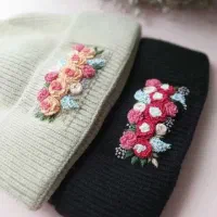 شال وکلاه بافت گلدوزی وساده|لباس|زنجان, |دیوار