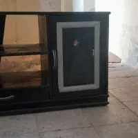 میز تلویزیون تمام چوب