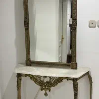 آینه وکنسول برنجی