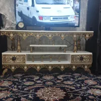 میز تلویزیون برنجی