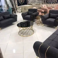 مبل راحتی نگین ۷ نفره کد ۲00|مبلمان خانگی و میز عسلی|رشت, یخسازی|دیوار