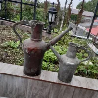 آفتابه مسی|کلکسیون اشیاء عتیقه|لاهیجان, کوی خزر|دیوار