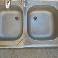 سینک و شیر آب اهرمی|مصالح و تجهیزات ساختمان|هرسین, |دیوار