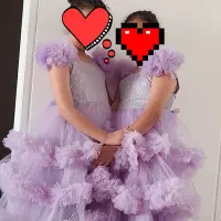 لباس عروس دخترانه دو عدد