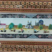 تابلو خاتم کاری (ابعاد ۵۲×۱۷)|تابلو، نقاشی، عکس|تهران, آذربایجان|دیوار