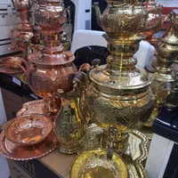 سماور ذغالی ( زغالی ) مس و برنج