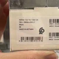 نوکیا 150 2023 جدید ویتنامی دکمه ای مموری دوربین|موبایل|تهران, جمالزاده|دیوار