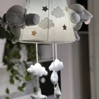 لوستر اتاق کودک عروسکی|لوستر و چراغ آویز|تهران, نیروی هوایی (پیروزی)|دیوار