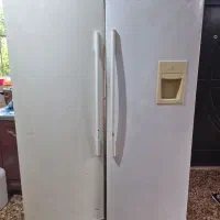 یخیال و فریزر دوقلو الکترو استیل|یخچال و فریزر|چابکسر, |دیوار