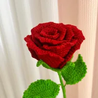 گل رز بافتنی|گل مصنوعی|گرگان, |دیوار