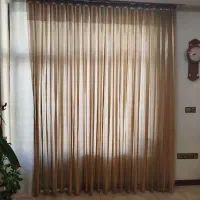 پرده حریر شیشه ای