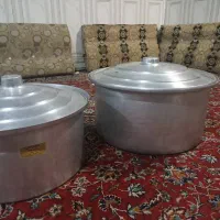 دیگ برنج و خورشت همراه با آش پال