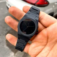 ساعت مچی فول بلک کربن Carbon کادو مرد