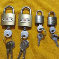 قفل آویز 4عدد