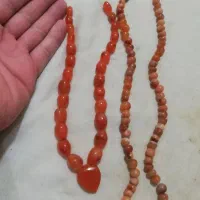 گردنبند عقیق های کهنه و قدیمی