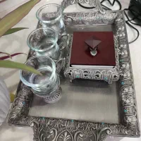 سینی چای سیلور|ظروف سرو و پذیرایی|اراک, |دیوار