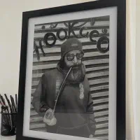 طراحی نقاشی چهره هدیه روز زن/ یلدا|تابلو، نقاشی، عکس|شیراز, شیمی گیاه|دیوار