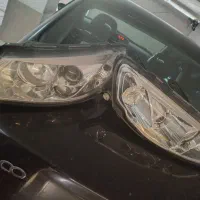 چراغ جلو جفت رانا شفاف وخطرعقب سمت راننده سالم