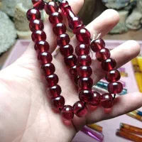 تسبیح سبز دودی وزن ۶۱گرم