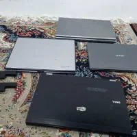۴ عدد لپ تاپ . ۲ عدد باطری لپ تاب