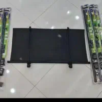 پرده elxمشکی ساده