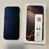 آیفون ۱۶ پرو ۲۵۶ دزرت تیتانیوم ZAA|موبایل|تهران, دروس|دیوار