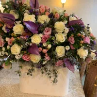 دسته گل بسیار شیک و باکلاس|گل و گیاه طبیعی|اصفهان, باغ زرشک|دیوار