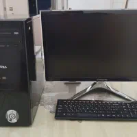 پک کامل کامپیوتر به همراه مانیتور و کیبورد و موس