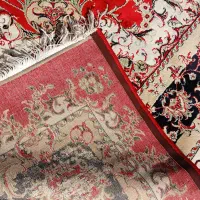 فرش دست دو کاشانی|فرش|بندر ترکمن, |دیوار