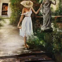 تابلو نقاشی رنگ روغن