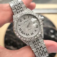 ساعت رولکس فول نگین دایمند