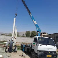 خدمات جرثقیل ۳ تن و سبد بالابر ب صورت شبانه‌روزی