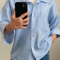 پک عمده شومیز راه‌راه زنانه (مدل مردانه)|عمده‌فروشی|رشت, فلسطین|دیوار