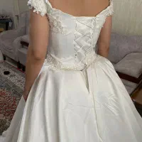 لباس عروس ساتن آمریکایی|لباس|همدان, |دیوار