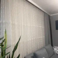 دوعدد پرده دوخته ترکیه|پرده، رانر، رومیزی|ارومیه, |دیوار