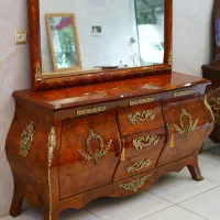 آینه کنسول مازول چوبی کد A2(اقساطی)