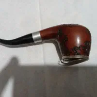 پیپ چوبی طرح دار|کلکسیون اشیاء عتیقه|مراغه, |دیوار