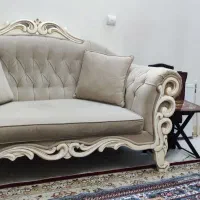 مبل هفت نفره با جلو مبلی در حد نو|مبلمان خانگی و میز عسلی|تهران, لویزان|دیوار