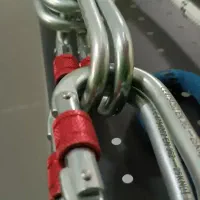 کارابین فولادی پیچ کارابین طناب ریگ پتزل PETZL|کوهنوردی و کمپینگ|تهران, هفت چنار|دیوار