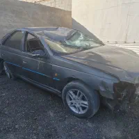 پژو پارس تصادفی