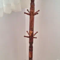 چوبلباسی ایستاده چوبی دستساز