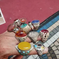 فروش انواع انگشترای کلکسیونی نگین رکاب قدیمی.الماس|جواهرات|بندرعباس, |دیوار