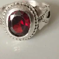 انگشتر یاقوت spnحک شده کنار سنگ|جواهرات|کرمانشاه, |دیوار