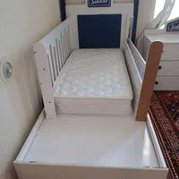 تخت خواب کودک و نوجوان با خوش خواب|تخت و سرویس خواب|شیراز, مسلم|دیوار
